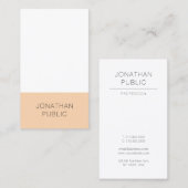 Beruflich Creative Modern Sleek Schlicht Luxus Visitenkarte (Vorne/Hinten)