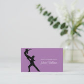 Beruflich Dance Studio, Instructor Business Visitenkarte (Stehend Vorderseite)