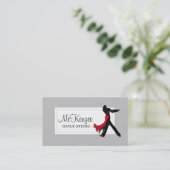 Beruflich Dance Studio, Instructor Business Visitenkarte (Stehend Vorderseite)