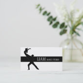 Beruflich Dance Studio, Instructor Visitenkarte (Stehend Vorderseite)