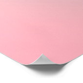 Beruflich danke Ihnen Custom Chic Pastel Gradient Poster (Ecke)