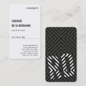 Beruflich, Deluxe Visitenkarte (Vorne/Hinten)