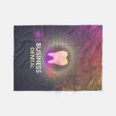 Beruflich Dentalklinik-Rose Gold-Stand Fleecedecke (Vorderseite (Horizontal))