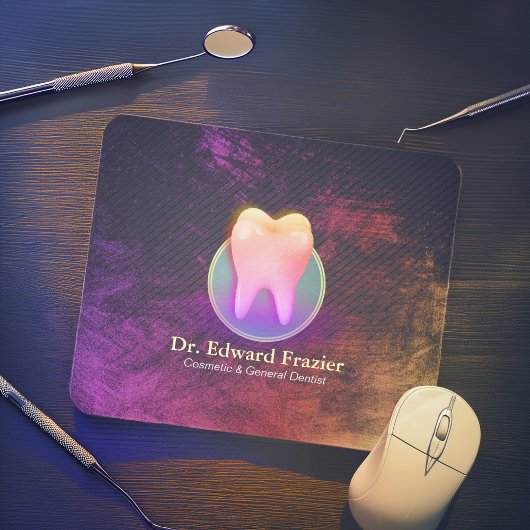 Beruflich Dentalklinik-Rose Gold-Stand Mousepad
