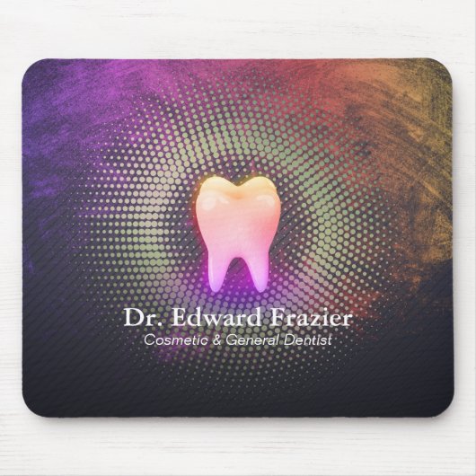 Beruflich Dentalklinik-Rose Gold-Stand Mousepad (Vorne)