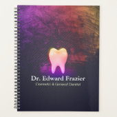 Beruflich Dentalklinik-Rose Gold-Stand Planer (Vorderseite)