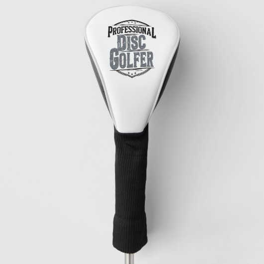 Beruflich-Disk-Golfer | Disk Golf Headcover (Vorderseite)