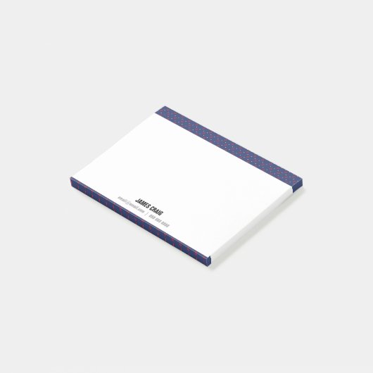 Beruflich einfach für ihn Clean Masculine Basic Post-it Klebezettel (angewinkelt)