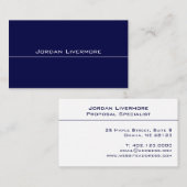 Beruflich, einfach und modern visitenkarte (Vorne/Hinten)