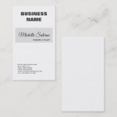 Beruflich Einfache Moderne Elegante Handschrift Visitenkarte (Vorne/Hinten)