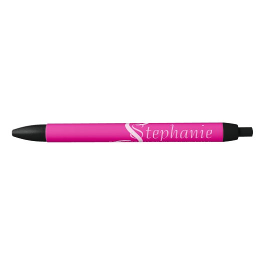 Beruflich Einfache Moderne Mit Monogramm Kugelschreiber (Vorderseite)