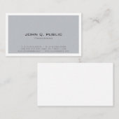 Beruflich einfaches Design Modernistisch minimalis Visitenkarte (Vorne/Hinten)