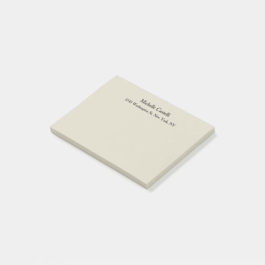 Beruflich Einzigartig klassisch einfach Post-it Klebezettel (angewinkelt)