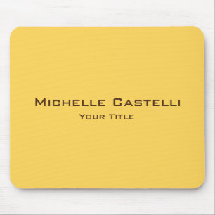 Beruflich Einzigartig klassisch einfach Schlicht Mousepad