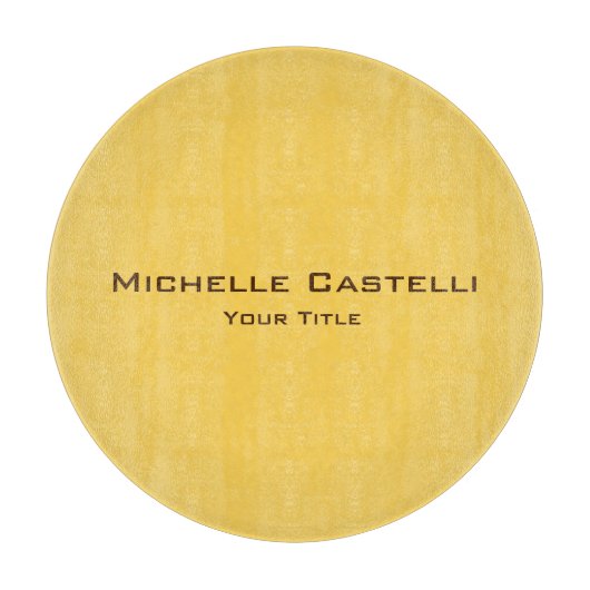 Beruflich Einzigartig klassisch einfach Schlicht Schneidebrett (Vorderseite)