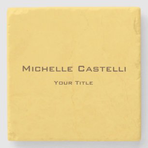 Beruflich Einzigartig klassisch einfach Schlicht Steinuntersetzer