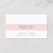 Beruflich Elegant Minimalistisch Modern Schlicht Visitenkarte (Vorderseite)