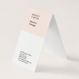 Beruflich elegant minimalistisch schlicht einfach visitenkarten