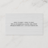 Beruflich Elegant Modern Leopard Skin #31 Visitenkarte (Rückseite)