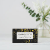 Beruflich Elegant Modern Leopard Skin #32 Visitenkarte (Stehend Vorderseite)