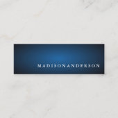 Beruflich Elegant Moderne, Minimalistische, indivi Mini Visitenkarte (Vorderseite)