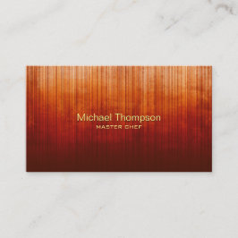 Beruflich Elegant Moderne, rustikal gestreifte omb Visitenkarte