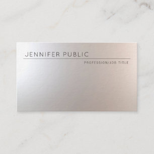 Beruflich Elegant Moderner Charme Schlichter Luxus Visitenkarte