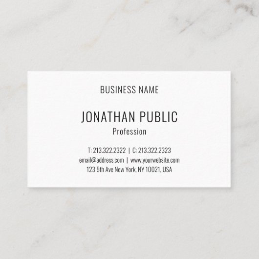 Beruflich Elegant Modernes Rotes Brown Abstrakt Visitenkarte (Rückseite)