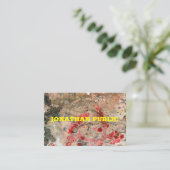 Beruflich Elegant Modernes Trendy Abstrakt Visitenkarte (Stehend Vorderseite)