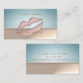 Beruflich Elegant Stilvoll, Lippen Visitenkarte (Vorne/Hinten)