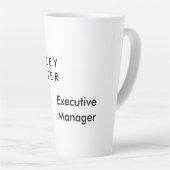 Beruflich-elegant-weiß schlicht-minimalistisch mod milchtasse (Rechte Ecke)