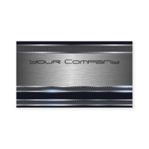 Beruflich Elegante moderne Black Business Card