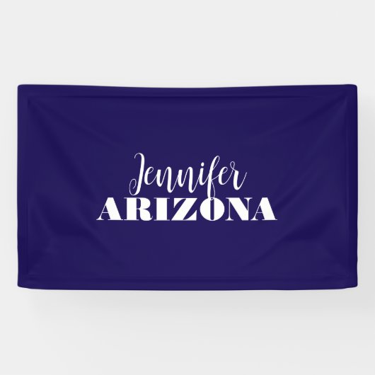 Beruflich elegante moderne minimalistisch dunkelbl banner (Horizontal)