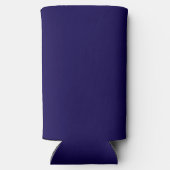 Beruflich elegante moderne minimalistisch dunkelbl selters dosenkühler (Rückseite)