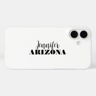 Beruflich elegante moderne minimalistische schlich iPhone 16 plus hülle