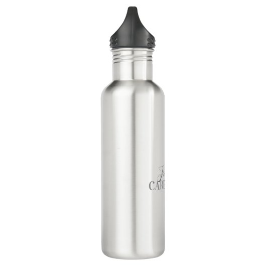 Beruflich elegante moderne minimalistische schlich edelstahlflasche (Links)