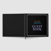 Beruflich elegante moderne minimalistische schlich gästebuch (Voll)