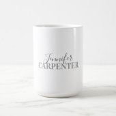 Beruflich elegante moderne minimalistische schlich kaffeetasse (Mittel)