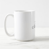 Beruflich elegante moderne minimalistische schlich kaffeetasse (Links)