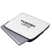 Beruflich elegante moderne minimalistische schlich laptopschutzhülle (Vorne Knopf)