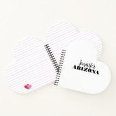 Beruflich elegante moderne minimalistische schlich notizblock (Innenseite)