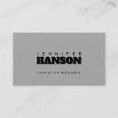 Beruflich elegante moderne minimalistische schlich visitenkarte (Vorderseite)