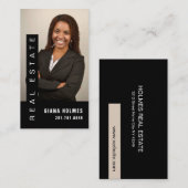 Beruflich Elegante Real Anwesen Realtor  Visitenkarte (Vorne/Hinten)