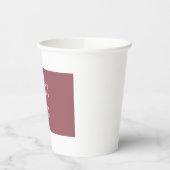 Beruflich elegante schlicht-minimalistisch-modern pappbecher (Links)