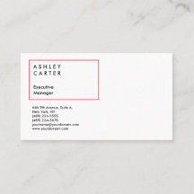 Beruflich elegante schlicht-minimalistisch-modern