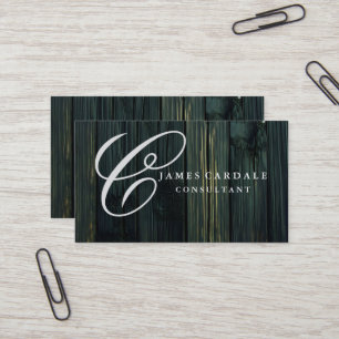 Beruflich Eleganter moderner Braunwaldsteg Visitenkarte