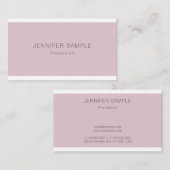 Beruflich Elegantes Design Sleek Design Modernes S Visitenkarte (Vorne/Hinten)