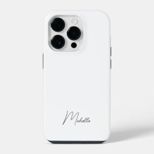 Beruflich Elegantes Schlichtes Minimalistisches Sk iPhone 14 Pro Hülle