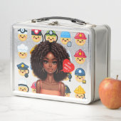 Beruflich Emoji Metal Lunchbox (Beispiel)
