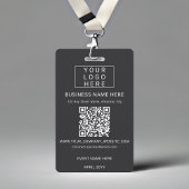 Beruflich Event-ID Lanyard Name QR-Foto Ausweis